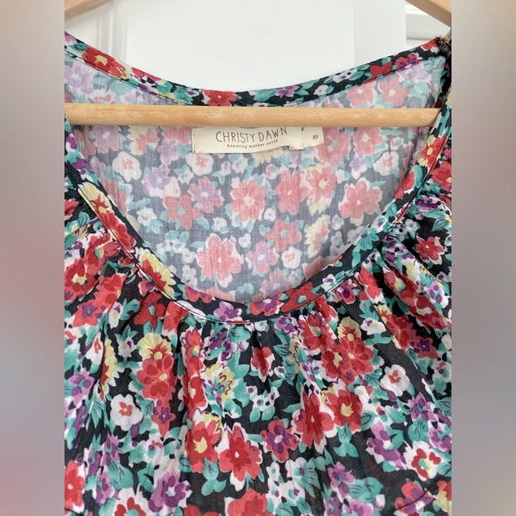 ✨ S O L D ✨ Christy Dawn Colette dress in wild Berry floral xs - Picture 5 of 16